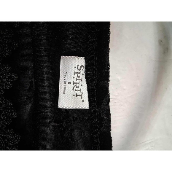 Spirit Halloween Gothic Devil‎ Costume Velvet Dress Wings Headband Child Small - Picture 4 of 14